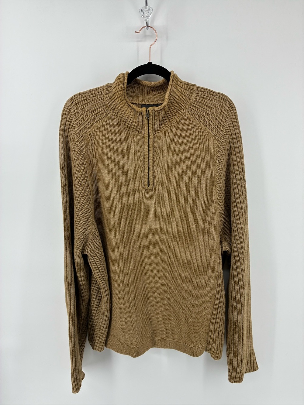 Woolrich Brown Ribbed Knit Sweater